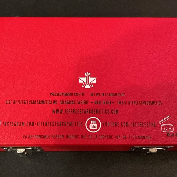 NWOB Jeffree Star Cosmetics Blood Sugar Eyeshadow Palette - Picture 3 of 8